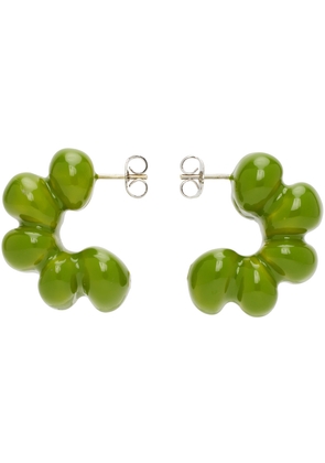 SUNNEI Green Puffy Earrings