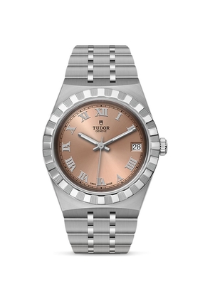 Tudor Sterling Silver Royal Watch 34Mm
