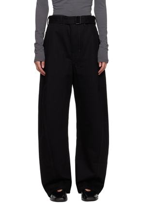 LEMAIRE Black Belted Jeans