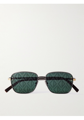 Dior Eyewear - CD Diamond S4U D-Frame Silver-Tone and Tortoiseshell Acetate Sunglasses - Men - Black