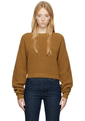 Quira SSENSE Exclusive Brown Raglan Sweater
