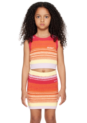 Off-White Kids Multicolor Striped Vest