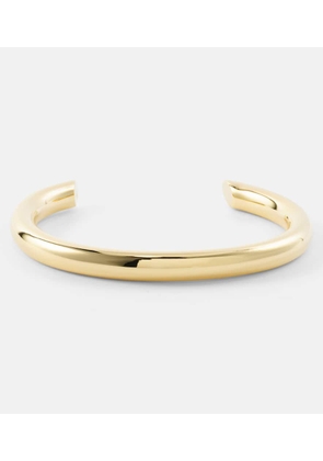 Jennifer Fisher Samira Slice 10kt gold-plated cuff bracelet
