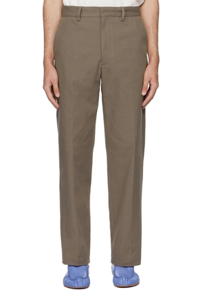 Acne Studios Taupe Creased Trousers