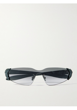 Dior Eyewear - DiorBay M1U Aviator-Style Acetate Sunglasses - Men - Black