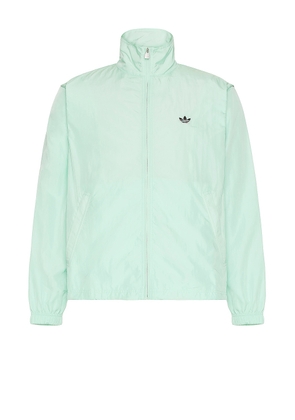 adidas by Wales Bonner Nylon Anorak in Clear Mint - Green. Size S (also in XL).