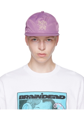 Brain Dead Purple Logo Cap