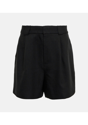 SIR Linen-blend shorts