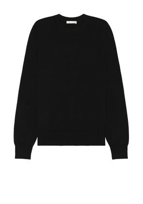 The Row Benji Sweater in Black - Black. Size XL (also in S).