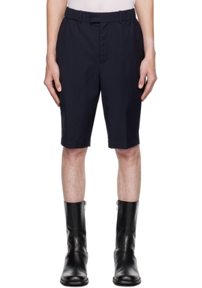 Situationist Navy Three-Pocket Shorts