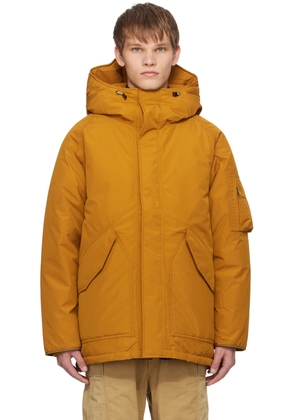 nanamica Orange Hooded Down Coat