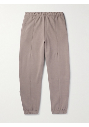 ON - Club Tapered Organic Cotton-Blend Jersey Sweatpants - Men - Neutrals - L