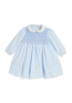 Sarah Louise Cotton-Blend Embroidered Dress (6-18 Months)