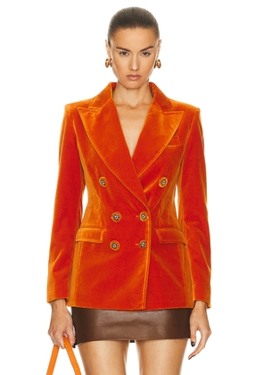 Etro Tailored Jacket in Orange - Orange. Size 44 (also in ).