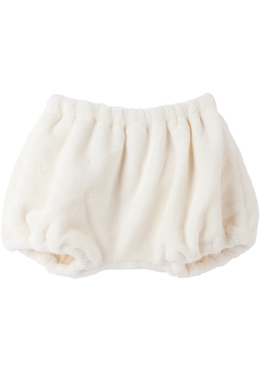 ANNA SUI MINI SSENSE Exclusive Baby Off-White Cat Bloomers