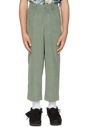 BO(Y)SMANS Kids Green Trousers