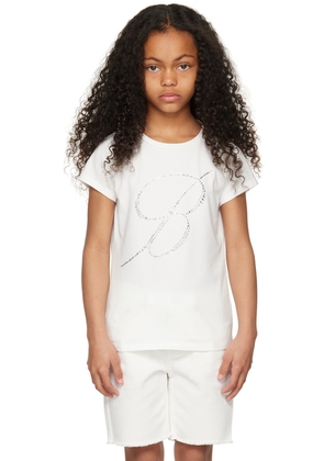 Miss Blumarine Kids White Moda T-Shirt