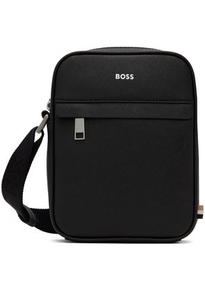 BOSS Black Structured Reporter Bag