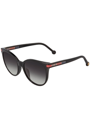 Carolina Herrera Gradient Grey Square Unisex Sunglasses SHE830 0700 54