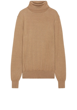 Saint Laurent Sweater in Camel Clair - Brown. Size L (also in M, S, XL/1X).