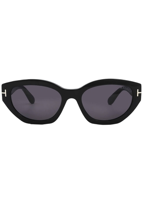 Tom Ford Penny Smoke Cat Eye Ladies Sunglasses FT1086 01A 55