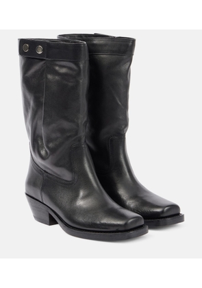 Isabel Marant Ademe leather cowboy boots
