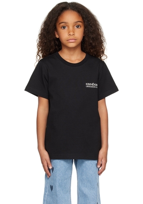 KIMHĒKIM Kids Black Obsession No.5 T-Shirt