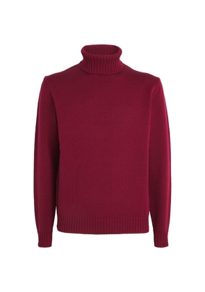 Slowear Virgin Wool Turtleneck Sweater