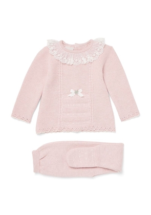 Paz Rodriguez Sweater And Leggings Set (0-12 Months)