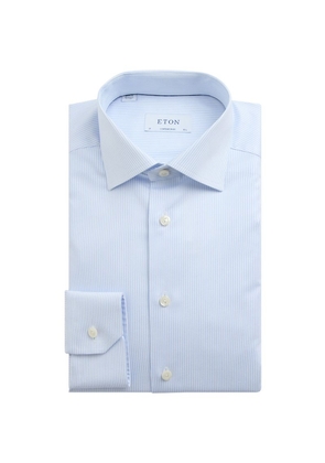 Eton Cotton-Blend Signature Contemporary Fit Shirt