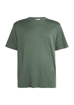 Herno Cotton Double-Sleeve T-Shirt