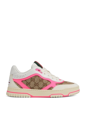 Gucci Canvas Re-Web Sneakers