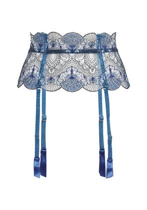 I. D. Sarrieri Tulle Venetian Glass Suspender Belt