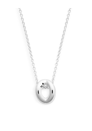 1G Entrelacs Pendant & Chain Necklace - Silver
