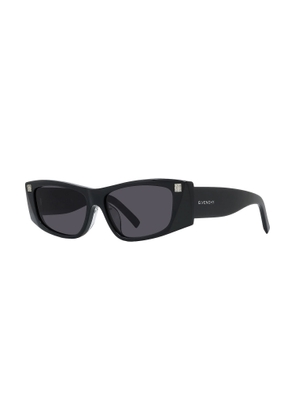 Givenchy Grey Rectangular Ladies Sunglasses GV40048F 01A 56
