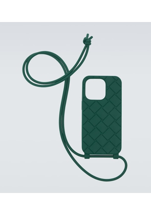 Bottega Veneta iPhone 14 Pro phone case with strap