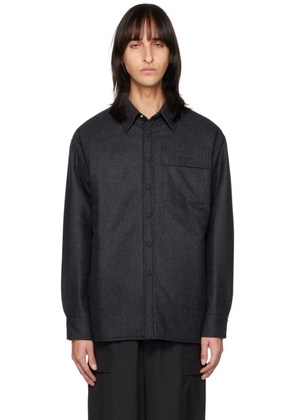 Givenchy Gray Embroidered Shirt