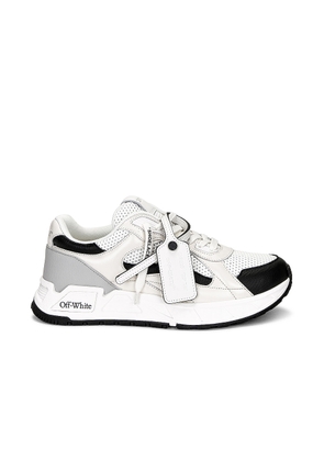 OFF-WHITE Runner B Sneaker in White & Black - White. Size 41 (also in ).