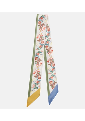 Etro Printed silk scarf