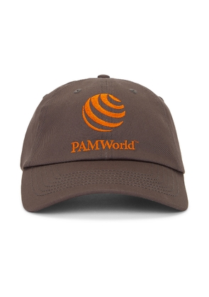 P.A.M. Perks and Mini P. World Baseball Cap in Cement - Grey. Size all.