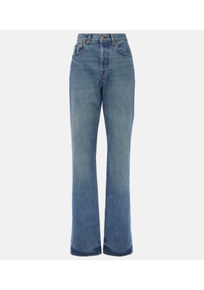 Jacquemus Le De-Nîmes Droit high-rise straight jeans