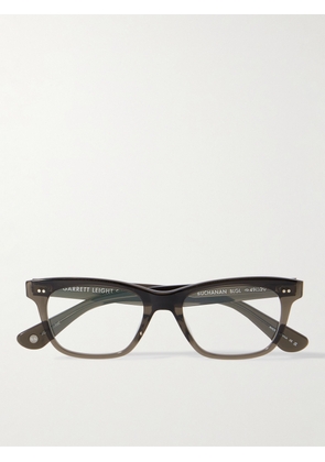 Garrett Leight California Optical - Buchanan Square-Frame Acetate Optical Glasses - Men - Black