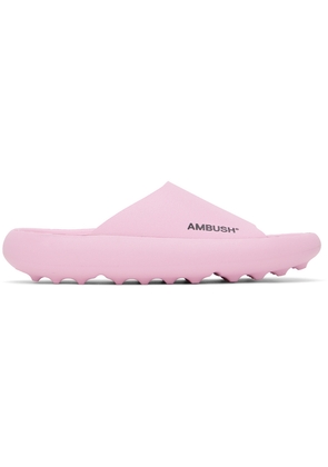 AMBUSH Pink Slider Sandals