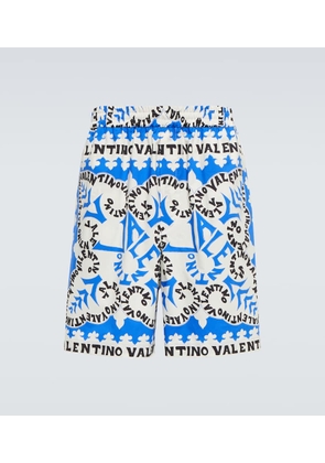 Valentino Mini Bandana cotton shorts