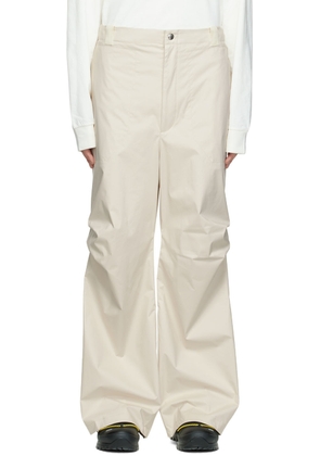 Moncler Genius 2 Moncler 1952 Off-White Loose Trousers