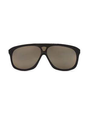 Chloe Jasper Pilot Sunglasses in Brown & Bronze - Brown. Size all.