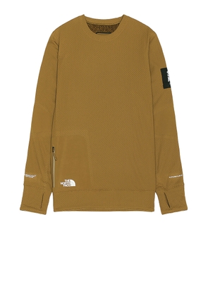 The North Face X Project U Futurefleece Sweater in Butternut - Brown. Size L (also in M, S, XL/1X).