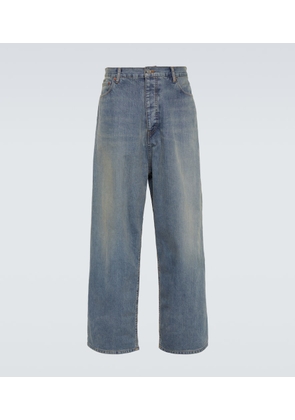 Balenciaga Waterproof wide-leg jeans