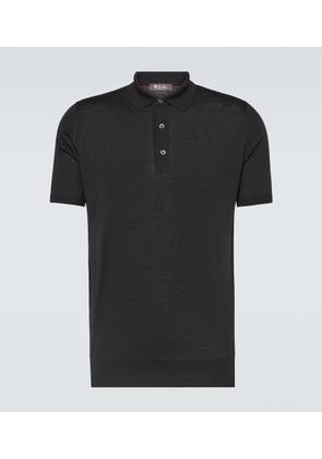 Loro Piana Wish® wool polo shirt