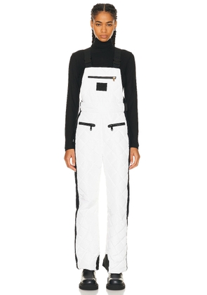 Goldbergh Agnes Ski Suit in White - White. Size 34 (also in 36, 38, 40, 42).